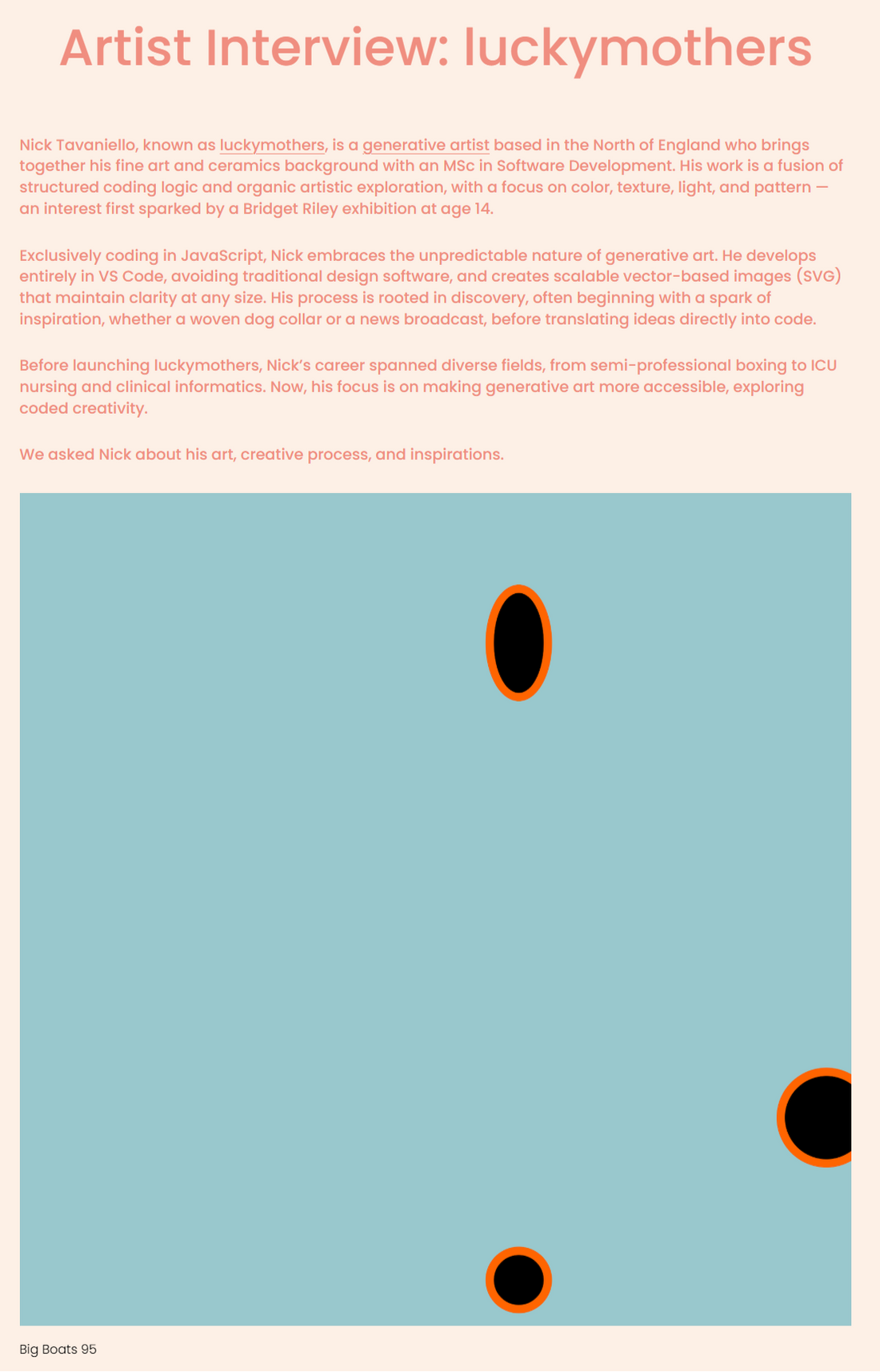 Digital Arts Blog Interview